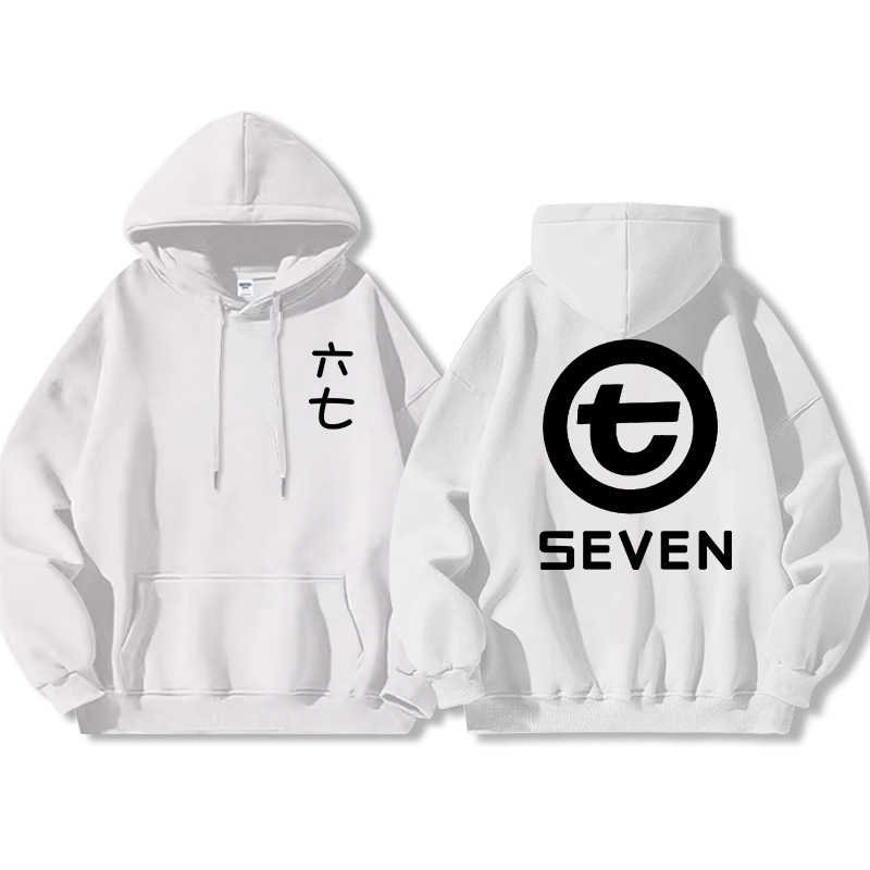 刺客伍六七 2025秋冬新款親子情侶裝薄絨款連帽衛衣