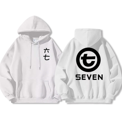 刺客伍六七 2025秋冬新款親子情侶裝薄絨款連帽衛衣