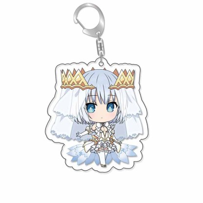 約會大作戰時崎狂三五河琴裏夜刀神天香四糸乃二亞亞力克鑰匙扣 掛飾【單買三件起送】