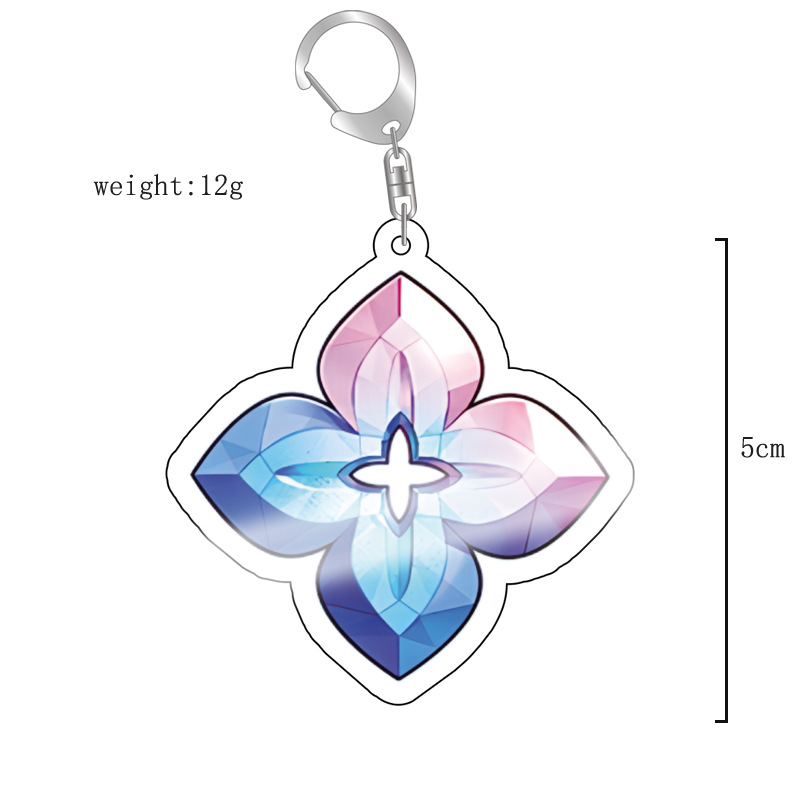 崩壞星穹鐵道愛莉希雅彥卿希露瓦景元白露姬子亞克力鑰匙扣掛飾【單買三件起送】