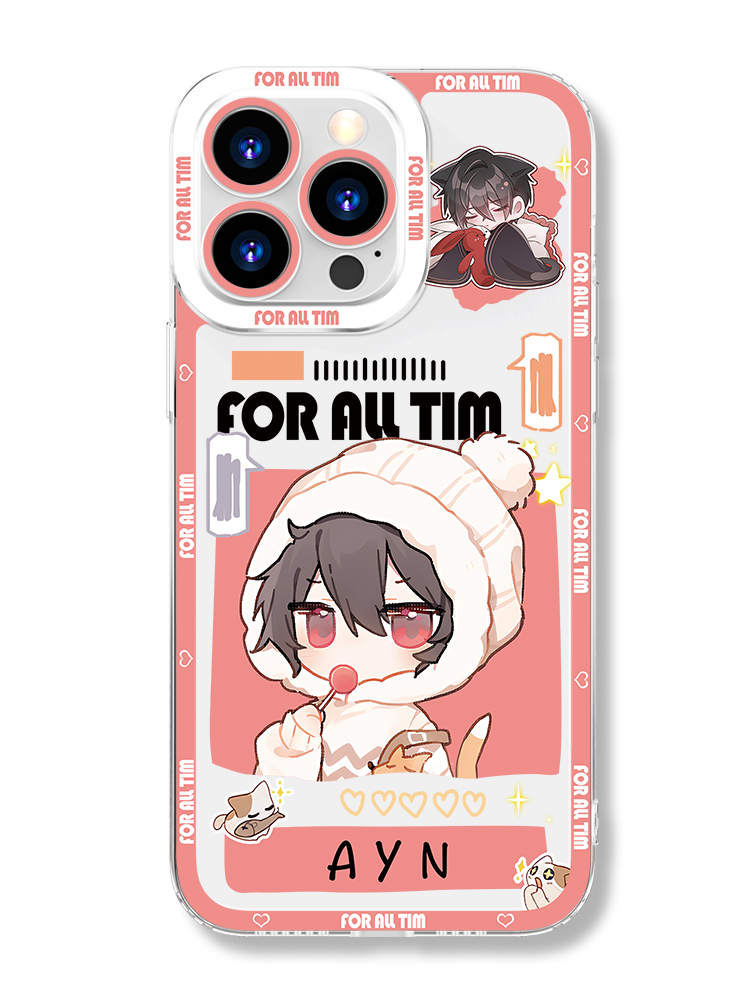 蘋果 系列時空中的繪旅人天使眼透明防摔手機殼