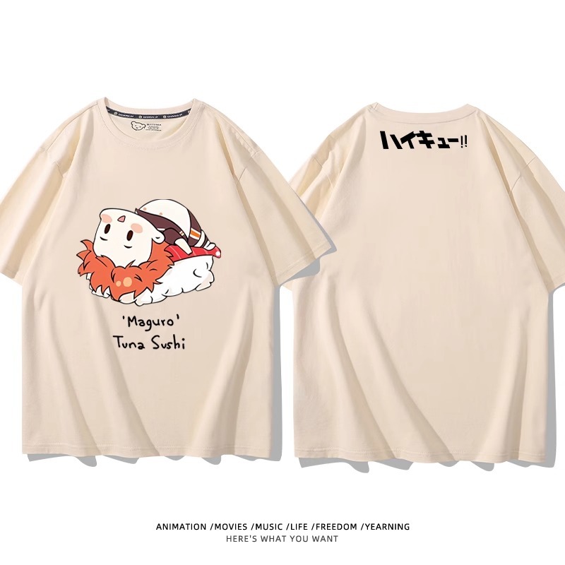 排球少年 2024親子情侶男女同款 純棉T恤