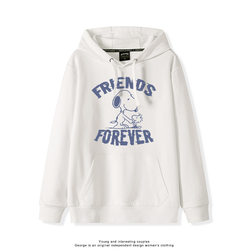 史努比 聯名衛衣2025秋冬新款親子情侶裝連帽衛衣