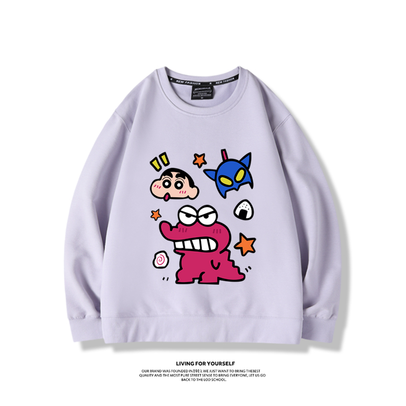 蠟筆小新2023親子情侶裝 圓領長袖