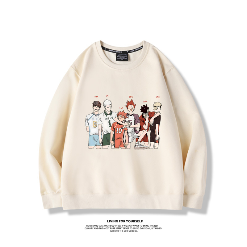 排球少年2024親子情侶裝 圓領長袖