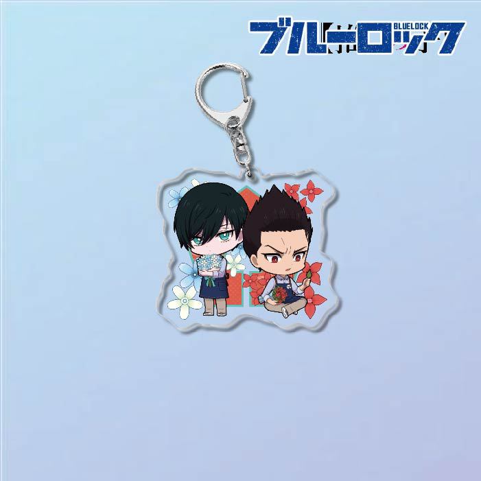 藍色監獄鑰匙扣潔世一 蜂樂回千切豹馬國神煉介亞克力掛飾【單買三件起送】