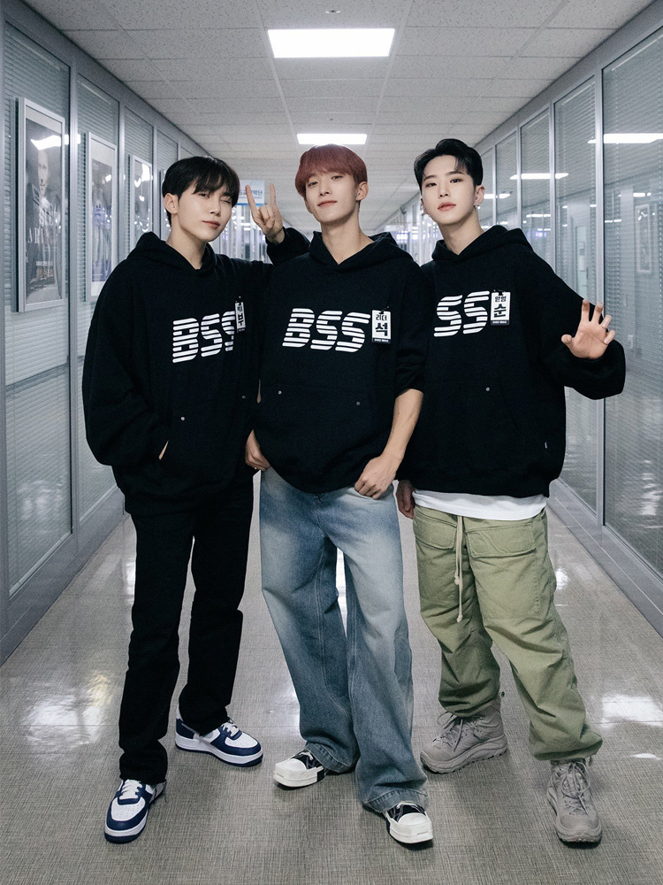 SEVENTEEN同款 寬鬆百搭 秋冬款 寬鬆連帽衛衣