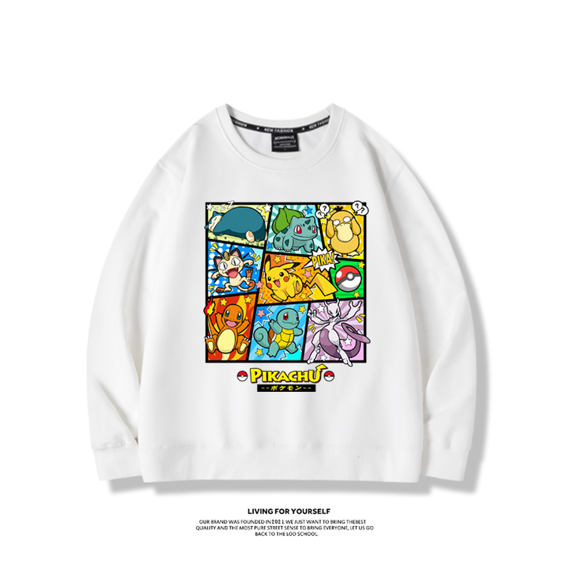 寶可夢2023親子情侶裝 圓領長袖