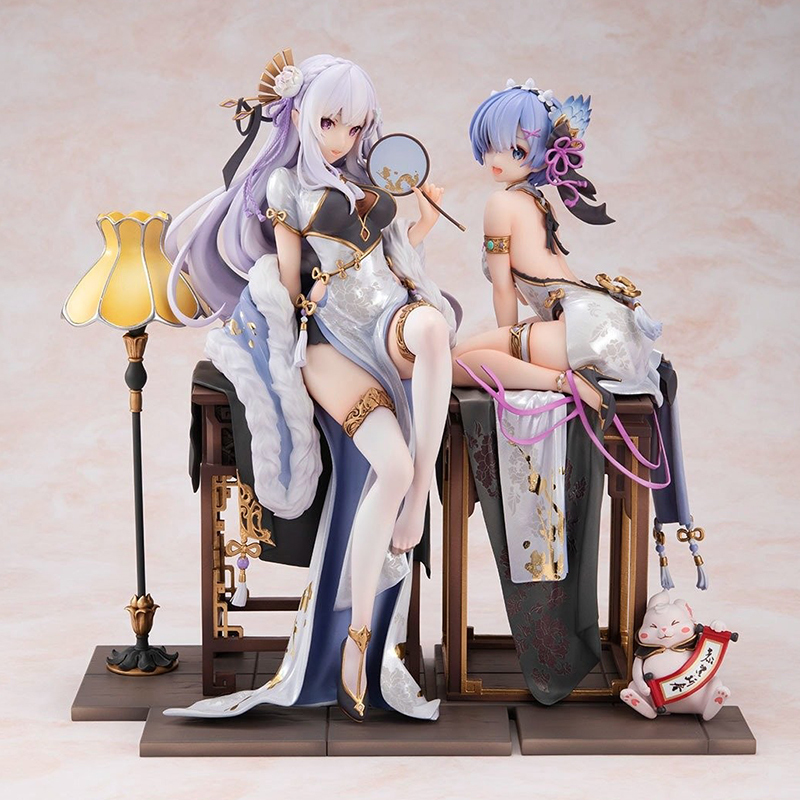 RE:ZERO 旗袍愛蜜莉雅&雷姆