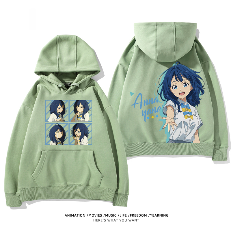 敗犬女主也太多了聯名衛衣2024秋冬新款親子情侶裝薄絨款連帽衛衣