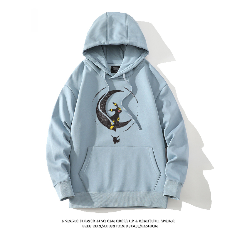 寶可夢新款 2025秋冬新款 親子情侶男女連帽衛衣