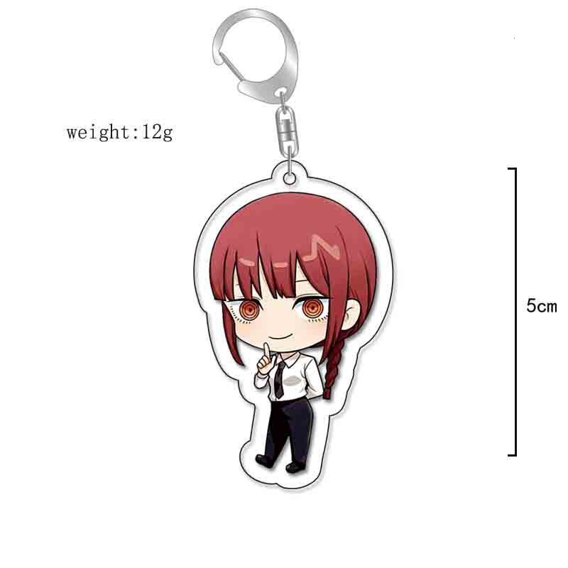 鏈鋸人鑰匙扣Chainsaw Man電次瑪奇瑪帕瓦蕾塞亞克力掛飾【單買三件起送】