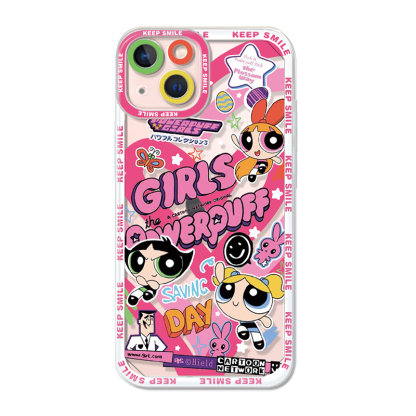 飛天小女警 天使眼透明防摔軟殼