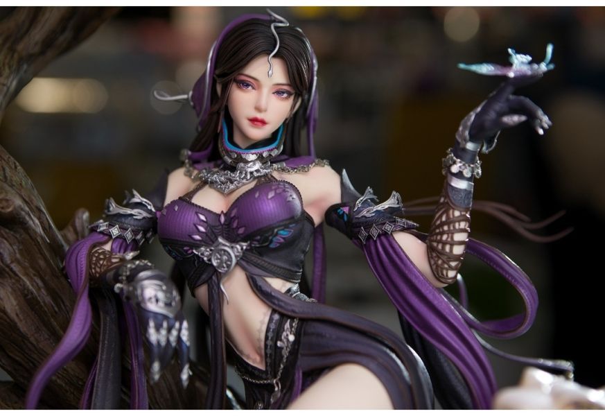 【預購】正版授權 西山居×光年工作室 蛇引迷心《劍網3》1/4五毒成女雕像