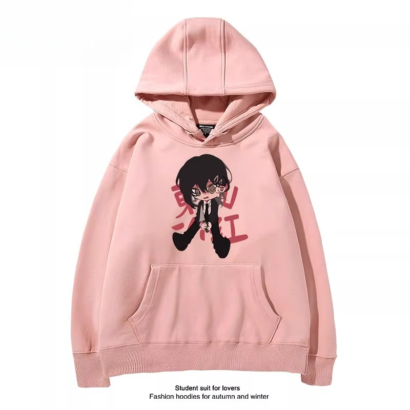 鏈鋸人 聯名衛衣2025秋冬新款 親子情侶裝連帽衛衣