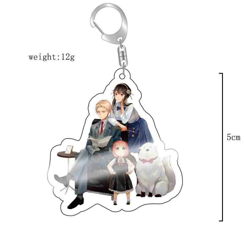 間諜×過家家 SPY×FAMILY黃昏勞埃德阿尼亞約爾邦德亞克力掛飾【單買三件起送】