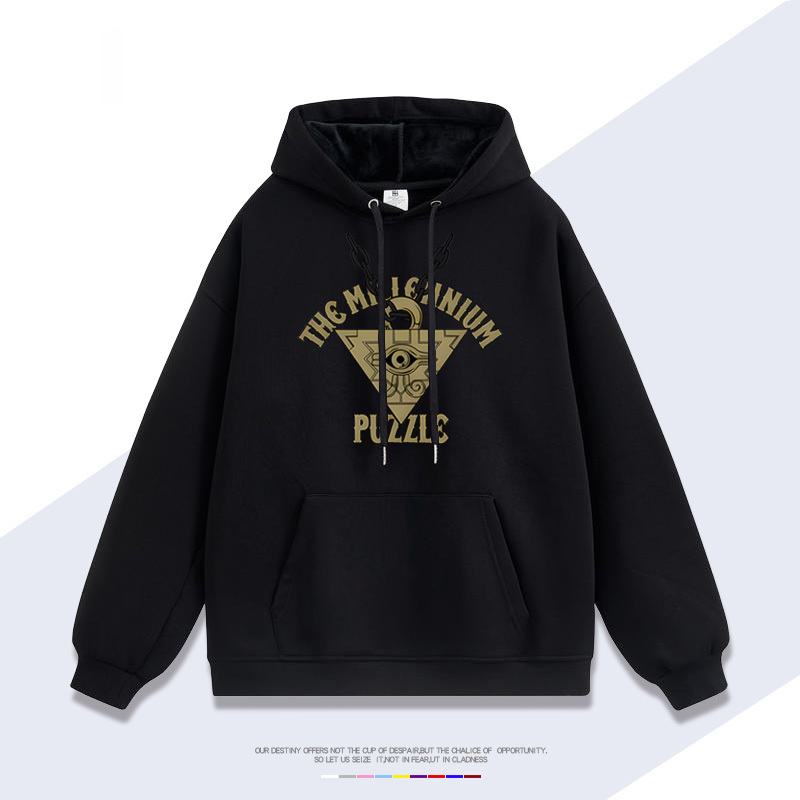 遊戲王 聯名衛衣2025秋冬新款 親子情侶裝連帽衛衣