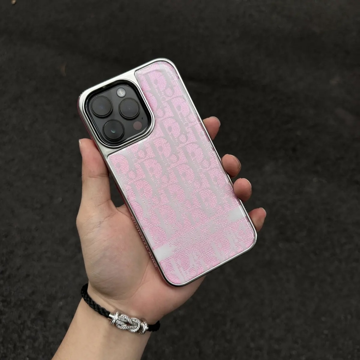 路易威登金屬邊框手機殼