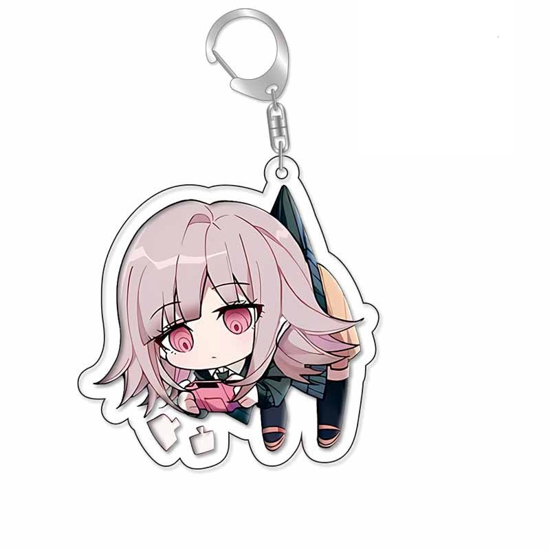 彈丸論破亞克力鑰匙扣十神白夜狛枝凪鬥七海千秋向掛飾 【單買三件起送】