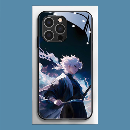 鬼滅之刃新款高清全包防摔玻璃殼