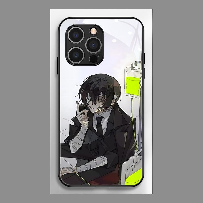 文豪野犬新款高清全包防摔玻璃殼