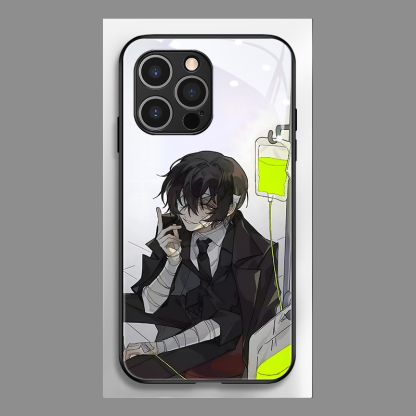 文豪野犬新款高清全包防摔玻璃殼