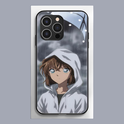 名偵探柯南新款高清全包防摔玻璃殼