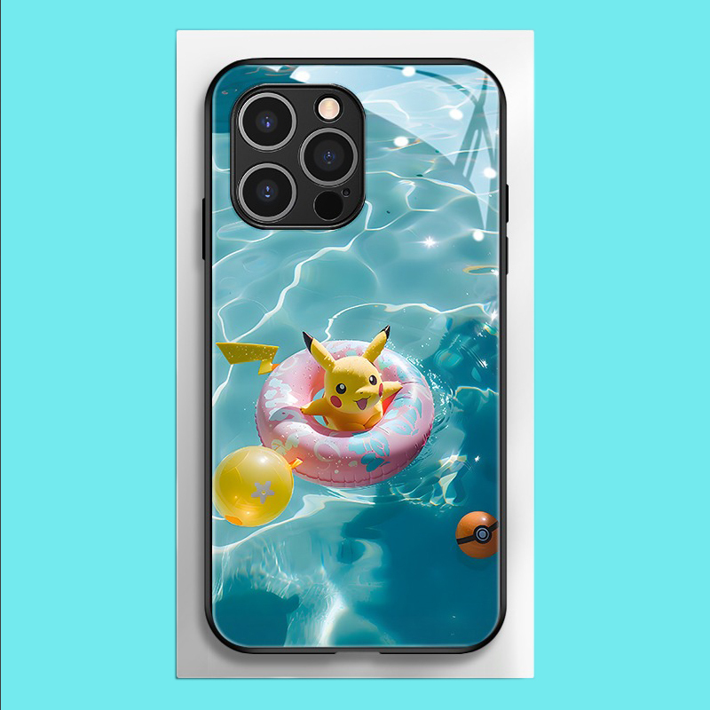 寶可夢新款高清全包防摔玻璃殼