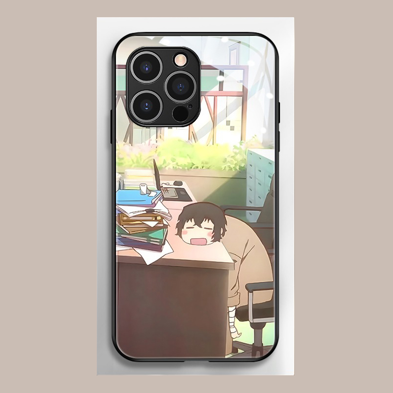 文豪野犬新款高清全包防摔玻璃殼