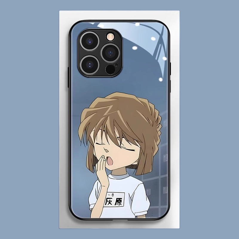 名偵探柯南新款高清全包防摔玻璃殼