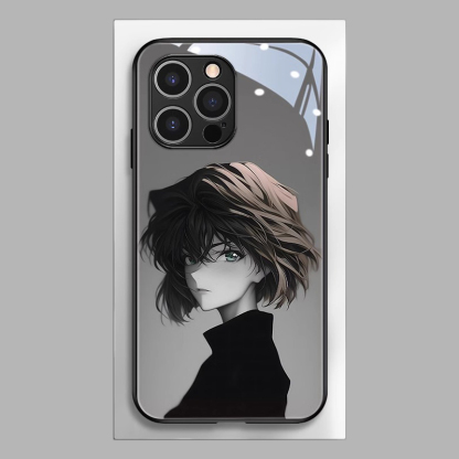 名偵探柯南新款高清全包防摔玻璃殼