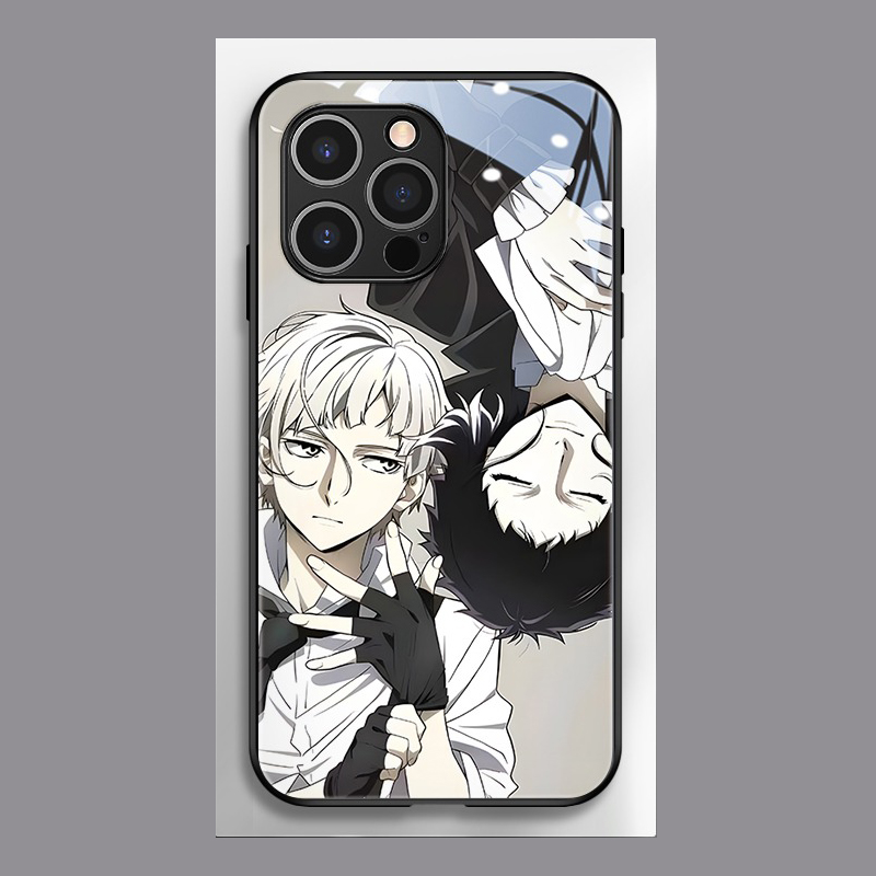 文豪野犬新款高清全包防摔玻璃殼