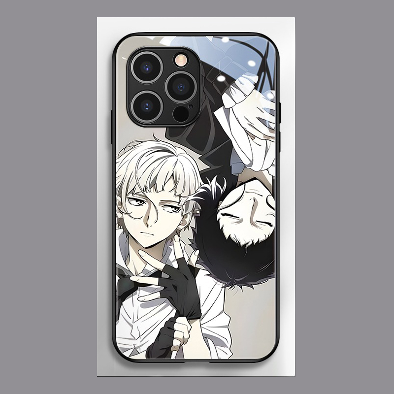 文豪野犬新款高清全包防摔玻璃殼