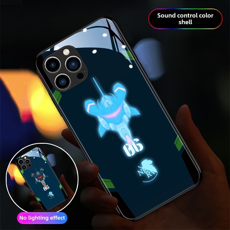 [英文]EVA新世紀福音戰士來電閃智能發光手機殼