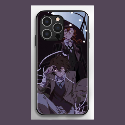 文豪野犬新款高清全包防摔玻璃殼