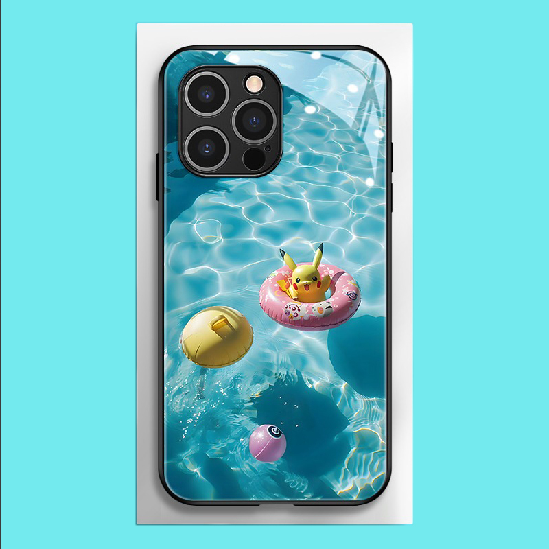 寶可夢新款高清全包防摔玻璃殼