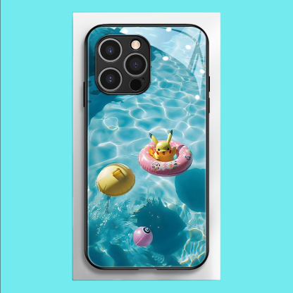 寶可夢新款高清全包防摔玻璃殼