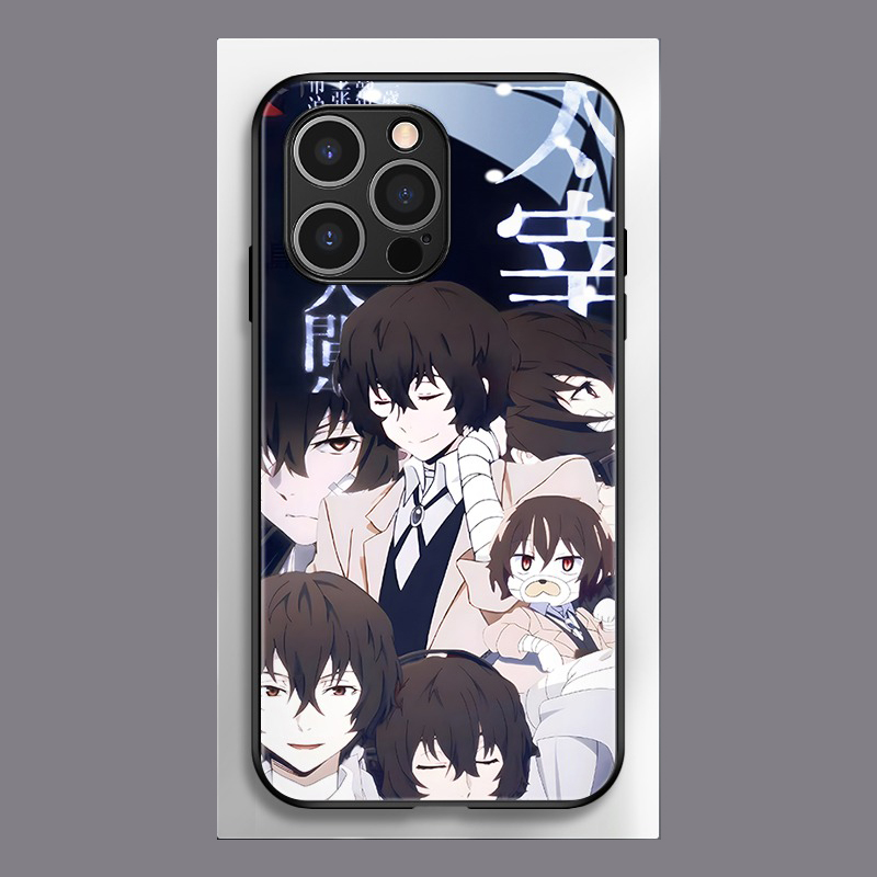 文豪野犬新款高清全包防摔玻璃殼