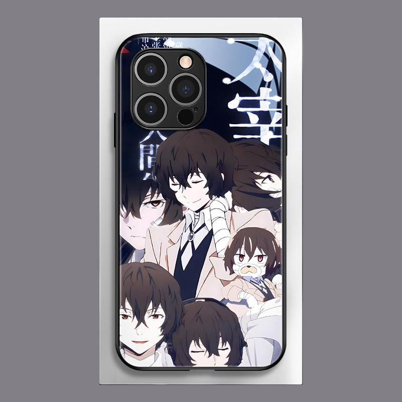 文豪野犬新款高清全包防摔玻璃殼