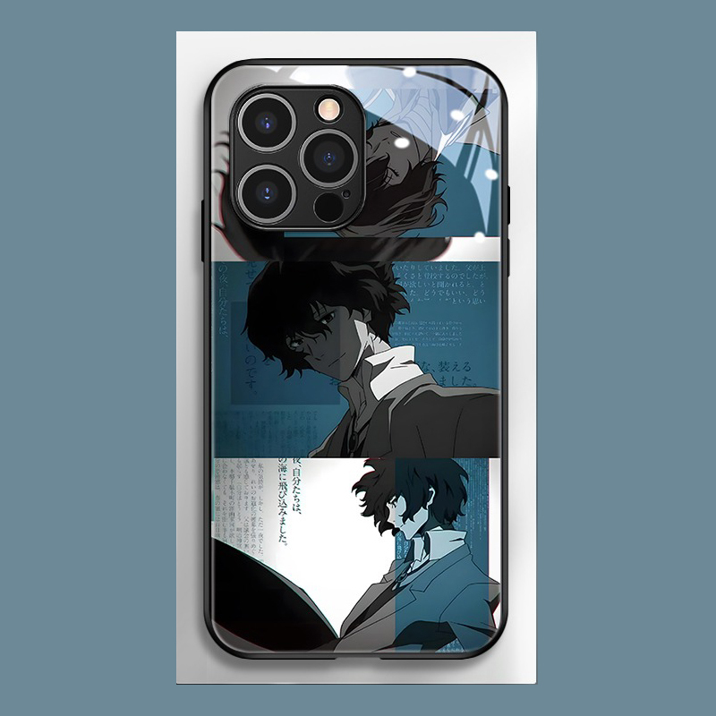 文豪野犬新款高清全包防摔玻璃殼