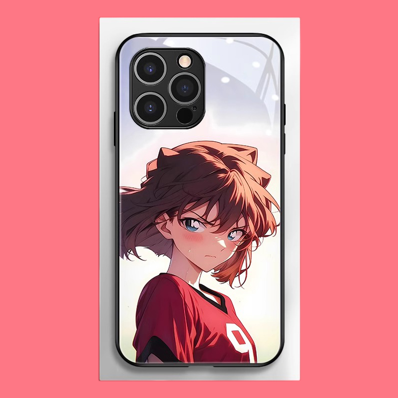 名偵探柯南新款高清全包防摔玻璃殼