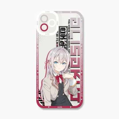 不時輕聲地以俄語遮羞的鄰座艾莉同學天使眼透明防摔軟殼