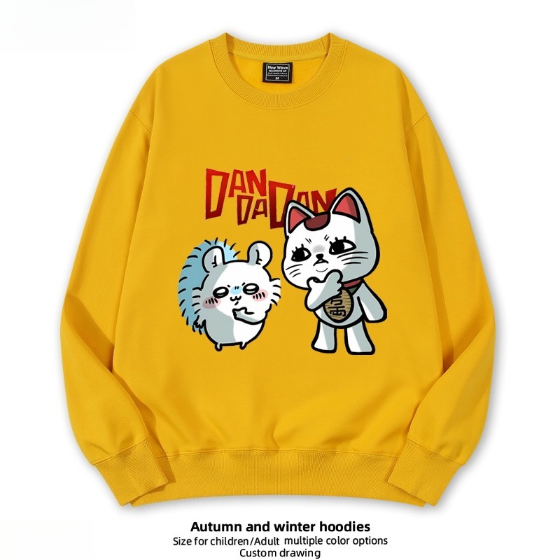 高速婆婆X小桃 聯名親子情侶裝 圓領長袖