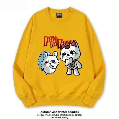 高速婆婆X小桃 聯名親子情侶裝 圓領長袖