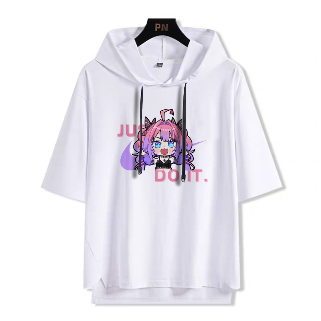 Vtuber HOLOLIVE 潮牌聯名連帽短袖T恤