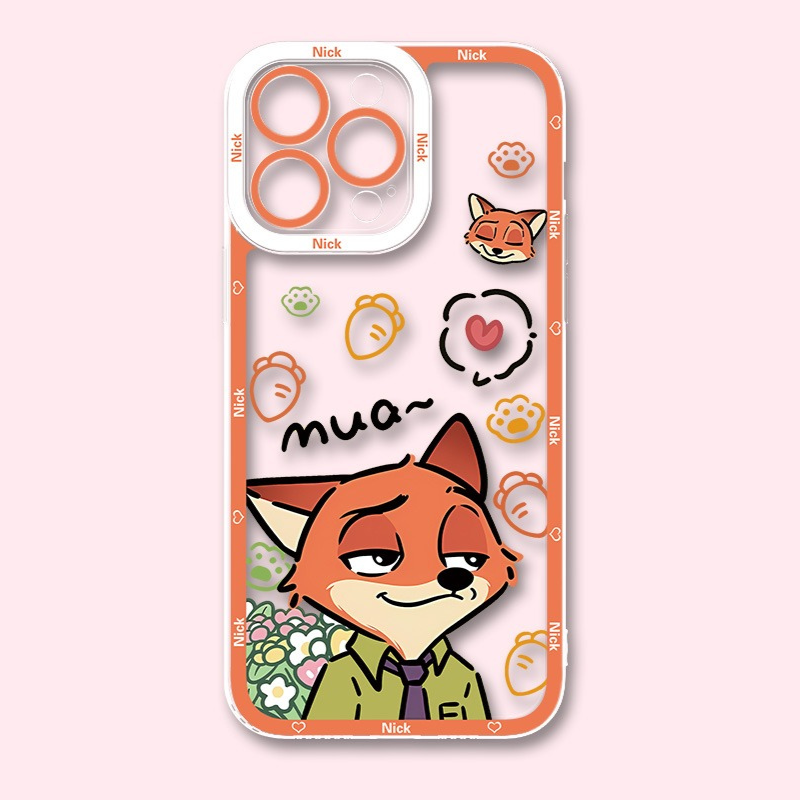 瘋狂動物城天使眼透明防摔軟殼-ZUIHANG SHOP