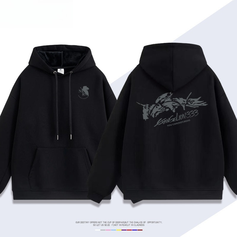 EVA聯名衛衣2026秋冬新款親子情侶裝連帽衛衣