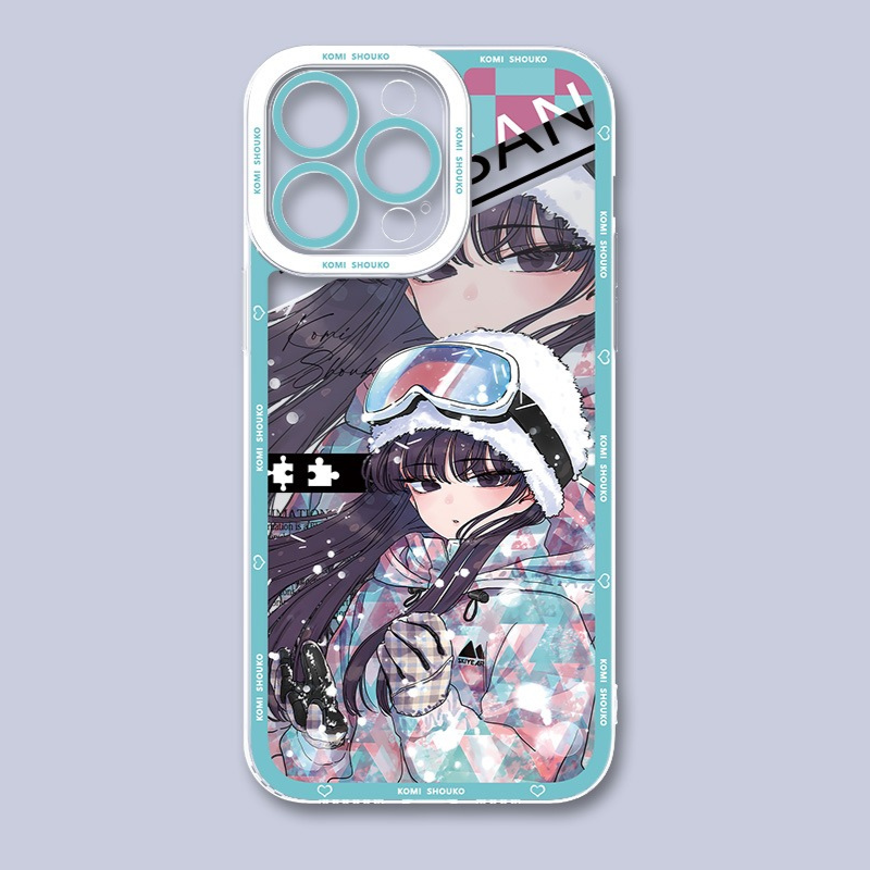 古見同學是溝通魯蛇天使眼透明防摔軟殼