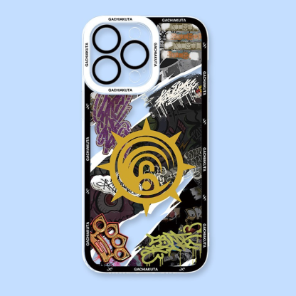 廢淵戰鬼天使眼透明防摔軟殼