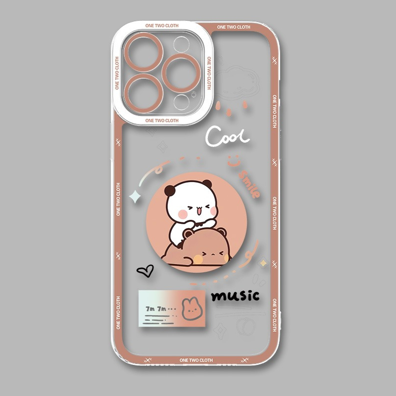 一二布布天使眼透明防摔軟殼